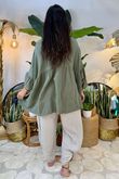 Made in Italy Santos Artist Smock Moss /9 =